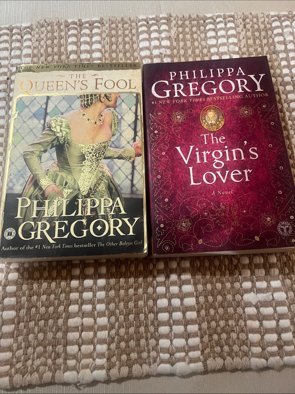 The Queen's Fool by Philippa Gregory & The Virgin’s Lover